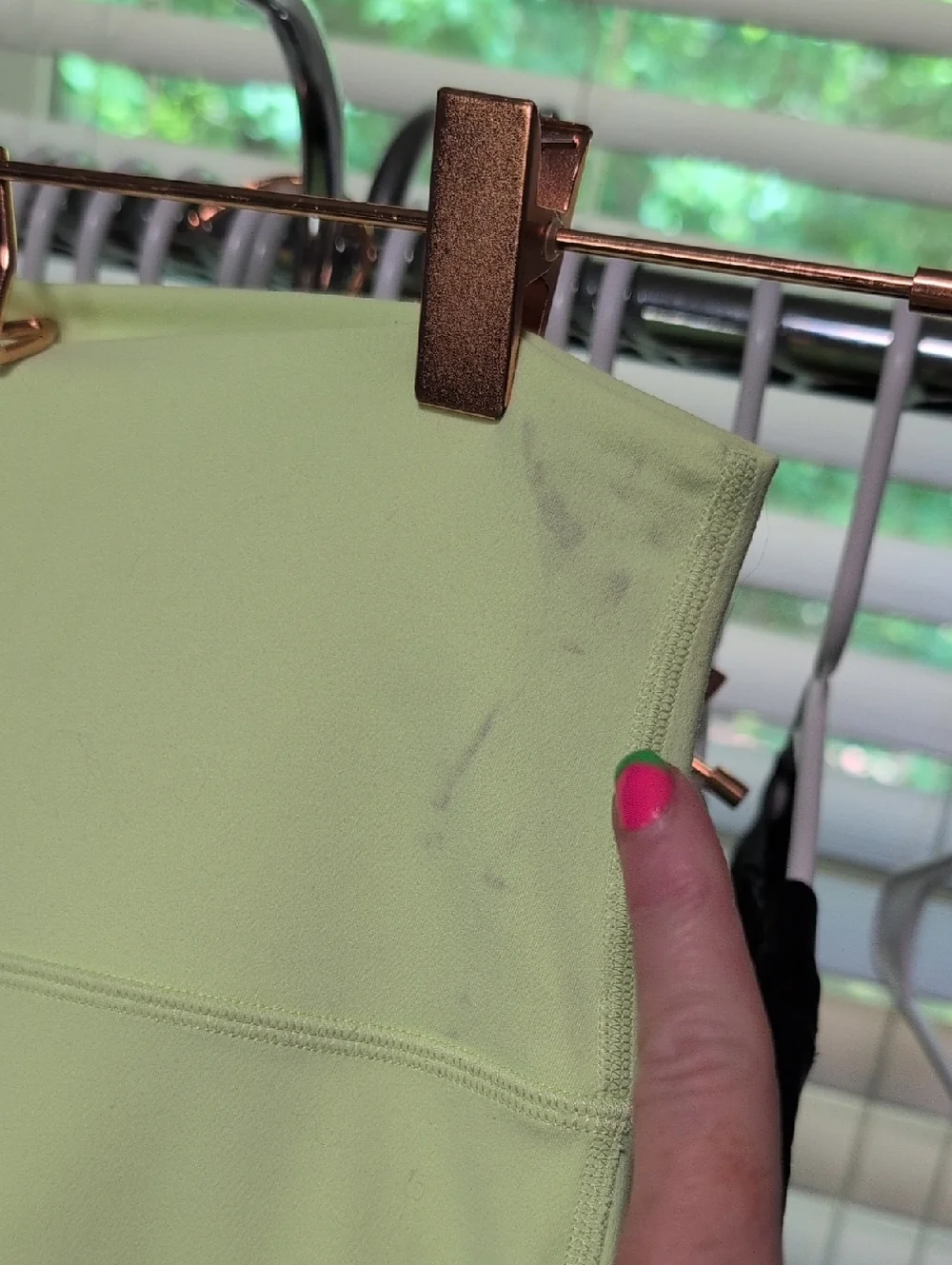 lululemon athletica Neon Lime Green Leggings